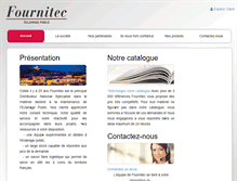 Tablet Screenshot of fournitec.fr